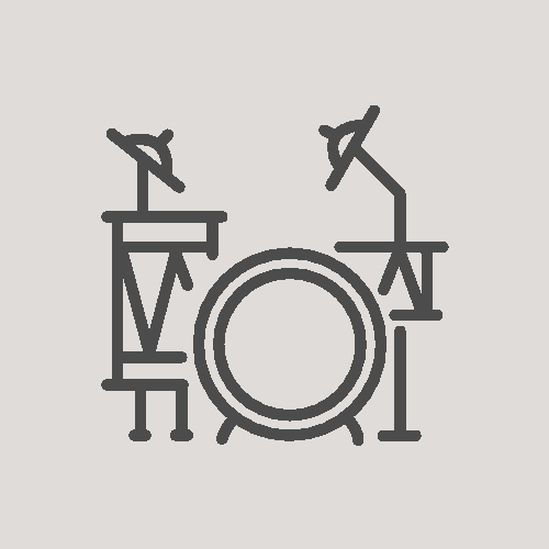 music lesson icon drums